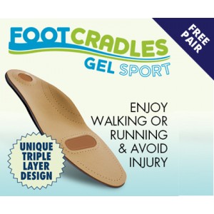Free Foot Cradles Gel Sport Insoles